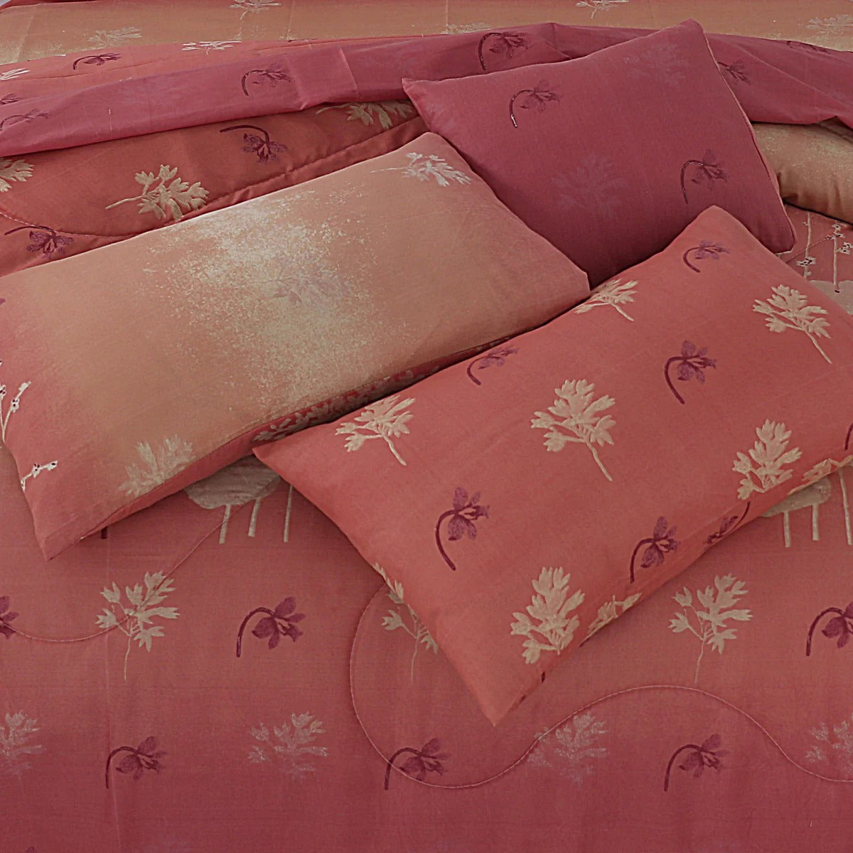 New Arrival 7PC Salonika Cotton Comforter Set