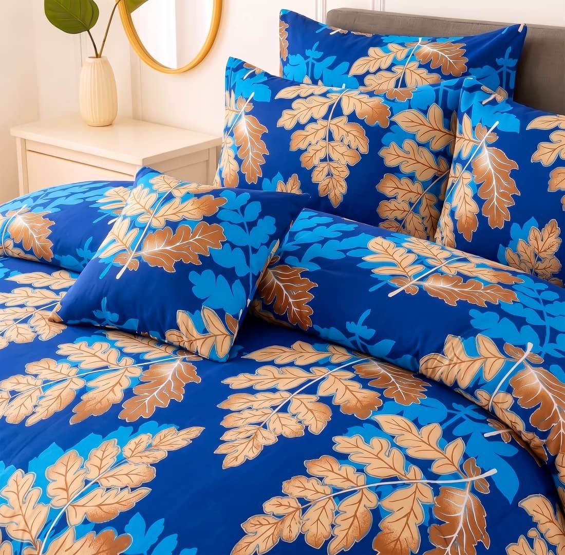 Premium King Size 7-Piece Comforter Set | Complete Bedding Collection