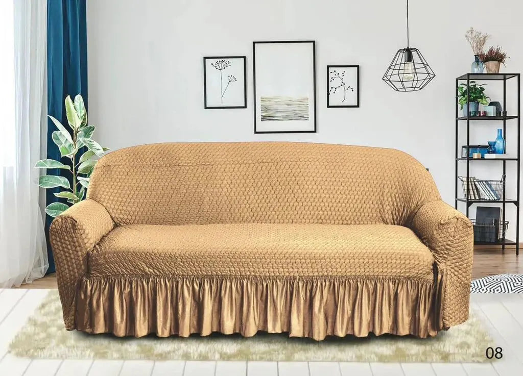 Frill Butterfly Sofa Cover (Golden Skin)