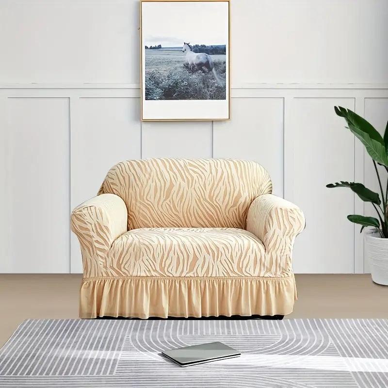 Zebra Stripe Gersey Sofa Covers (Skin)