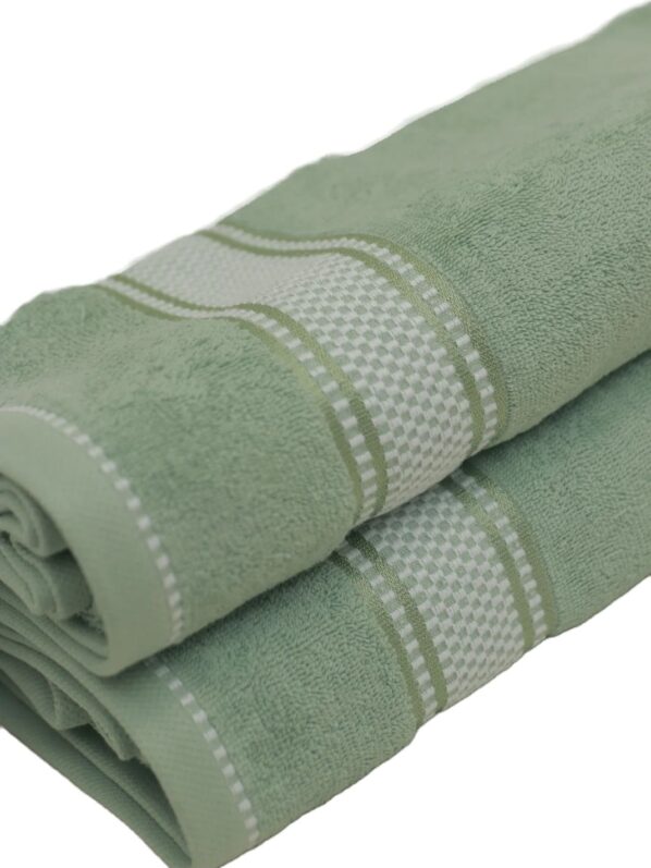 Green Towel Set | pack of 2 |