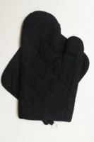 Oven Mitts Kitchen Gloves(black)