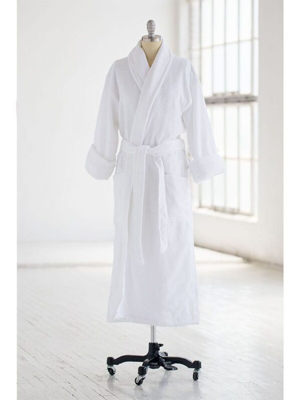 White Bathrobe