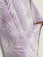 Dyed Yarn Leave Towel