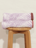 Dyed Yarn Leave Towel
