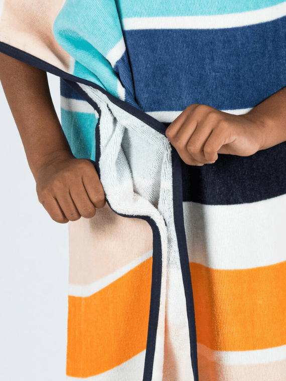 Kids Ranbow Hoddie Towel | Kid Bath Towel | Printed poncho