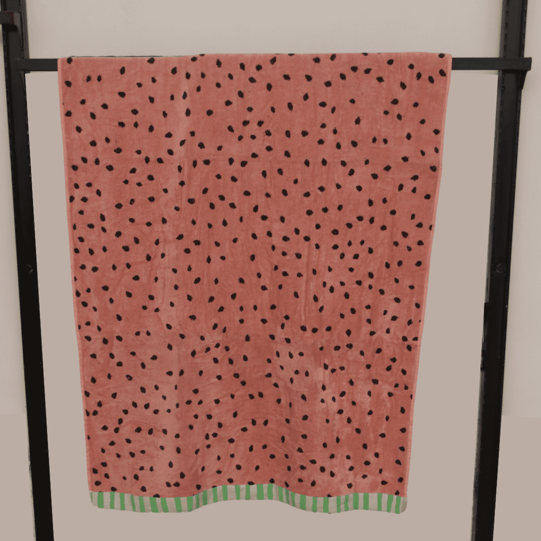 Watermelon Velvet Towel
