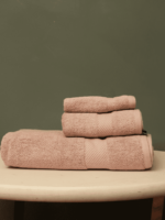 Rose Gold Diamond Towel Set | 3-Pcs | ST-3012