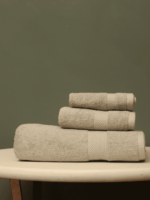 Silver Diamond Towel Set | 3-Pcs | ST-3013