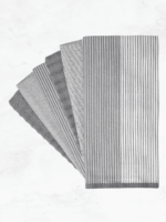 Export Quality Flat & Terry Kitchen Towel | Gray Kitchen Towel
