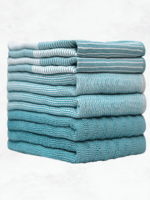 Export Quality Flat & Terry Kitchen Towel | Teal Kitchen Towel