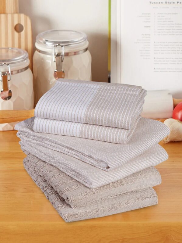 Export Quality Flat & Terry Kitchen Towel Brown