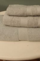 Silver Diamond Towel Set | 3-Pcs | ST-3013