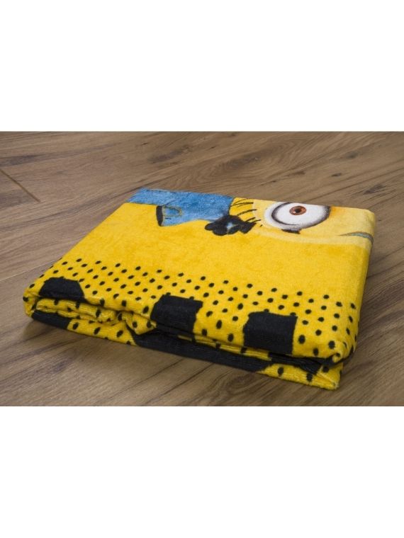 Printed Towel | kids towel | Chracter design minions (058)