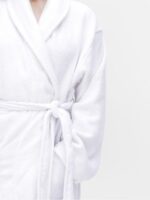 White Zero Twist Bathrobe | 100% cotton BATHGONE