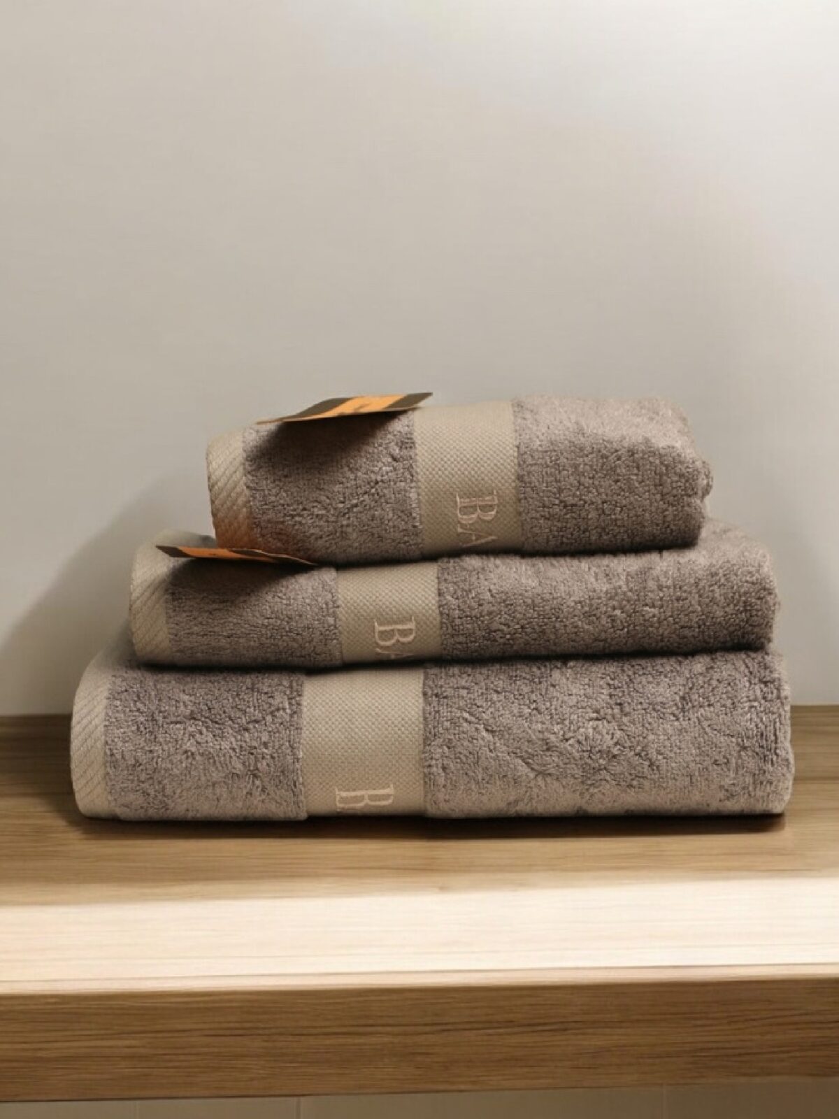 Gray Pack of 3 | branded article | 100% cotton