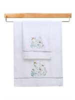 Embroidery Towel Set | 2-Pcs | ST- 4014
