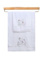 Embroidery Towel Set | 2-Pcs | ST- 4015