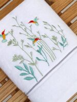 Embroidery Towel Set | 2-Pcs | ST- 4014