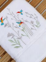 Embroidery Towel Set | 2-Pcs | ST- 4015
