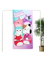 Printed Towel | Kids Towel | Character Design Squish Squard (063)
