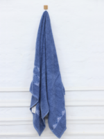 Branded Towel Set | Denim Blue | Single & Pack of 3 Options