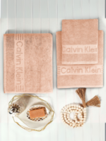 Calvin Klein Towel Collection | Coral Peach | Single & Pack of 3 Options