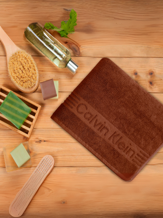 Calvin Klein Towel Collection | Brown | Single & Pack of 3 Options