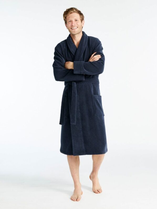 Premium Organic Cotton Terry Cloth Bathrobe | Modern & Elegant Design | Men & Women