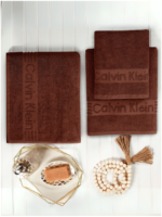 Calvin Klein Towel Collection | Brown | Single & Pack of 3 Options