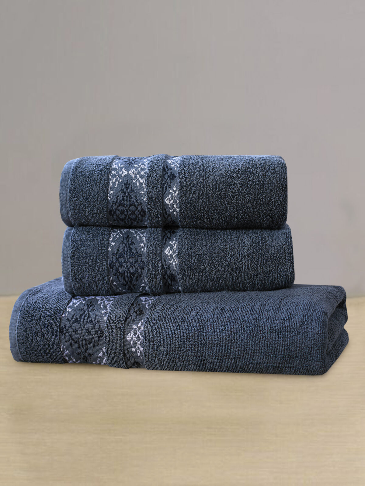 Branded Towel Set | Teal | Single & Pack of 3 Options