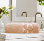Branded Towel Collection | Coral Peach | Single & Pack of 3 Options