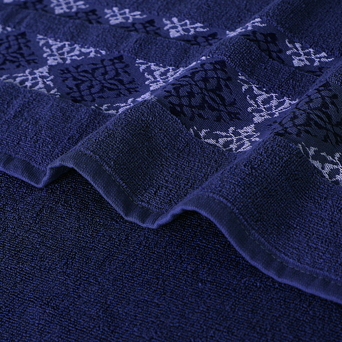Branded Towel Set | Dark Blue | Single & Pack of 3 Options