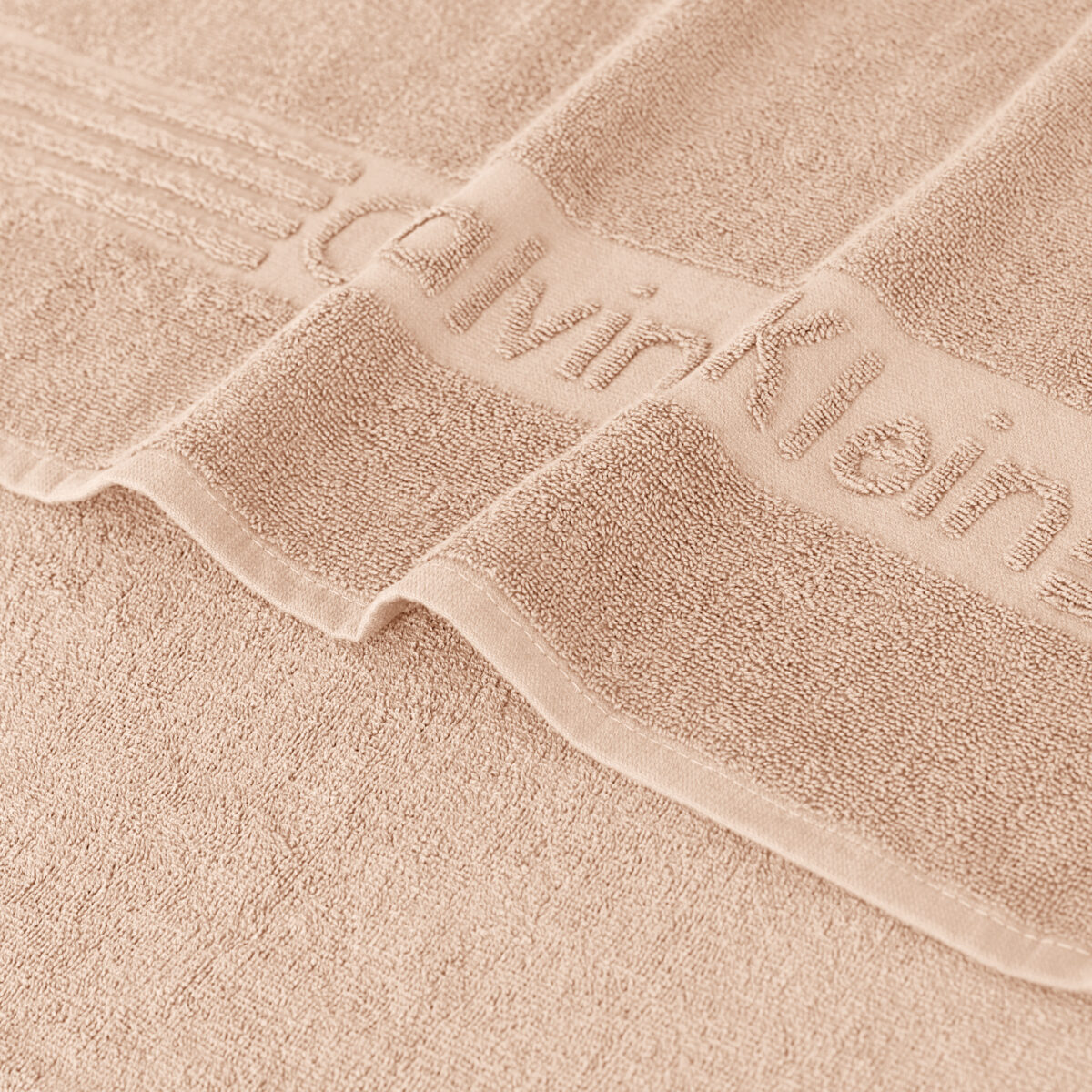 Calvin Klein Towel Collection | Coral Peach | Single & Pack of 3 Options