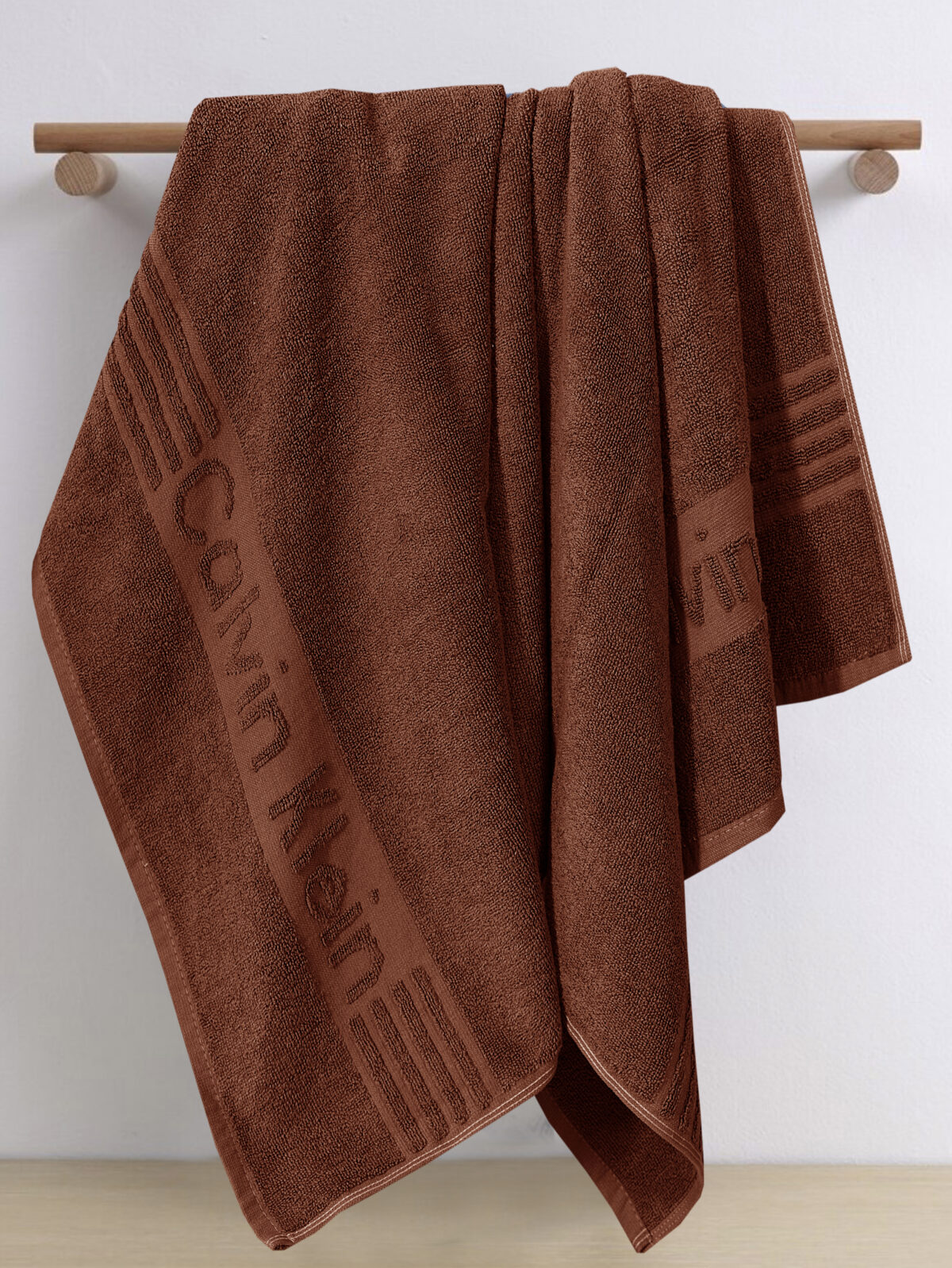 Calvin Klein Towel Collection | Brown | Single & Pack of 3 Options
