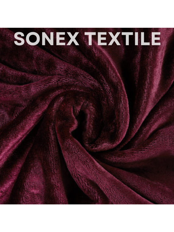Burgundy fleece King Size Blanket | Lightweight | Breathable | Summer | AC blanket | burgandy