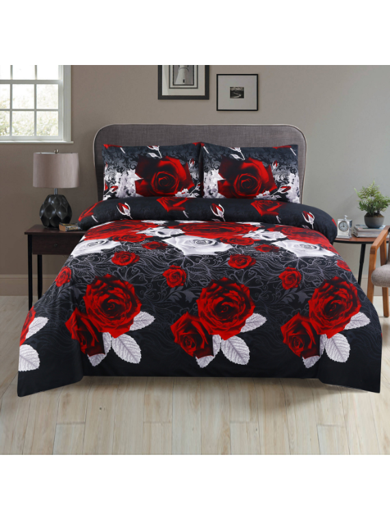 MICRO COTTON BEDSHEET | With pipped pillow | ST-B9