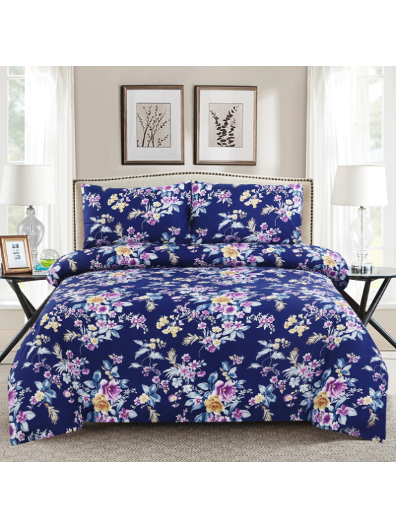 MICRO COTTON BEDSHEET | With pipped pillow | ST-B5