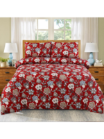 MICRO COTTON BEDSHEET | With pipped pillow | ST-B4