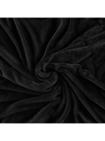 BLACK fleece King Size Blanket | Lightweight | Breathable | Summer | AC blanket |
