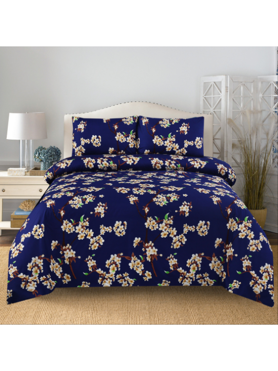 MICRO COTTON BEDSHEET | With pipped pillow | ST-B2