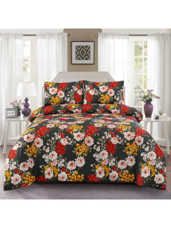 MICRO COTTON BEDSHEET | With pipped pillow | ST-B1