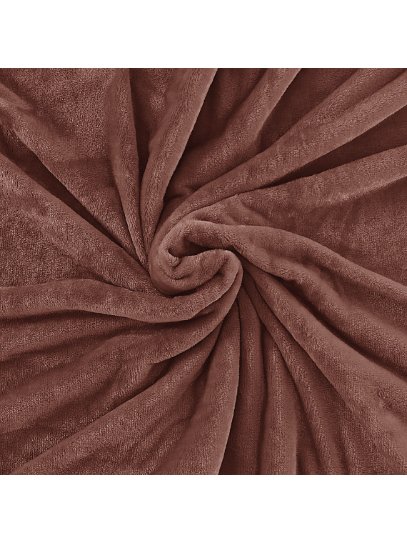 BROWN fleece King Size Blanket | Lightweight | Breathable | Summer | AC blanket |