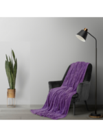 LIGHT PURPLE fleece King Size Blanket | Lightweight | Breathable | Summer | AC blanket | (Copy)