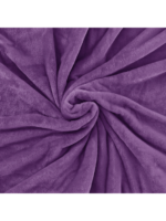 LIGHT PURPLE fleece King Size Blanket | Lightweight | Breathable | Summer | AC blanket | (Copy)