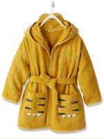 LION kids Bathrobe | PINK for 4 to 10 years | Terry stuff | sonextextile