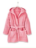UNICON kids Bathrobe | PINK for 4 to 10 years | Terry stuff | sonextextile