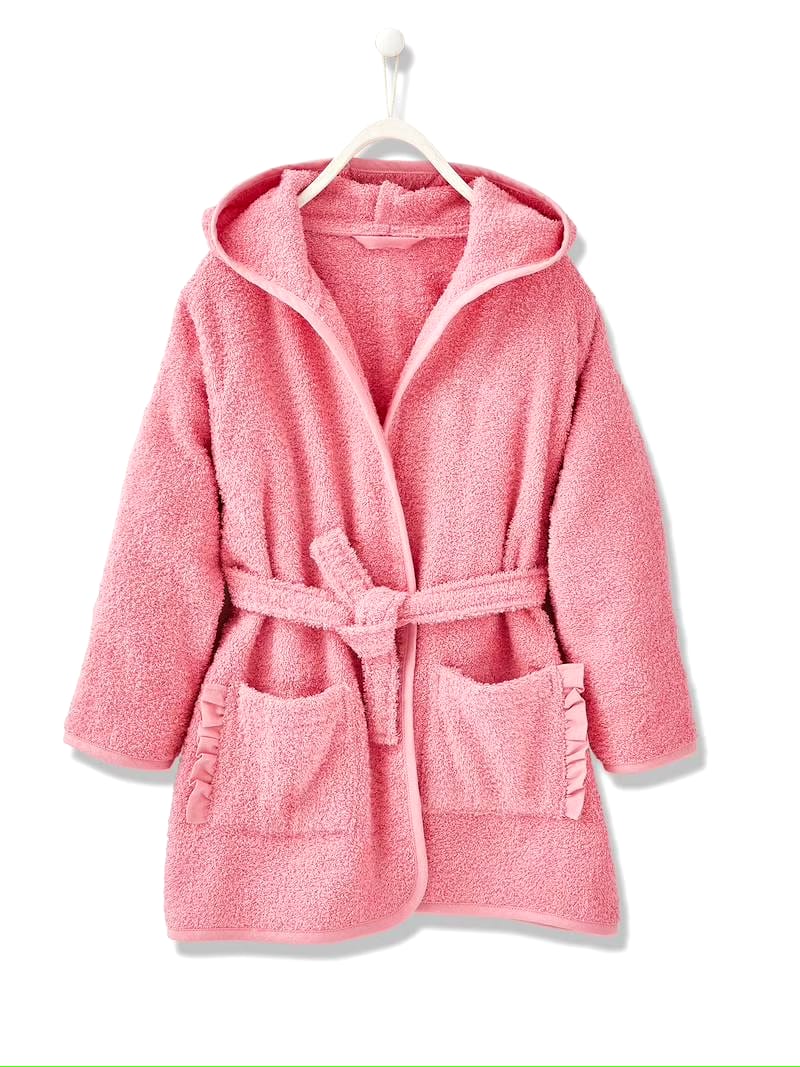UNICON kids Bathrobe | PINK for 4 to 10 years | Terry stuff | sonextextile