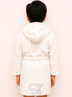 WHITE velvet bathrobe | for kids special | from 2 to 10 years of kid
