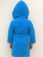 Blue velvet bathrobe | for kids special | from 2 to 10 years of kid